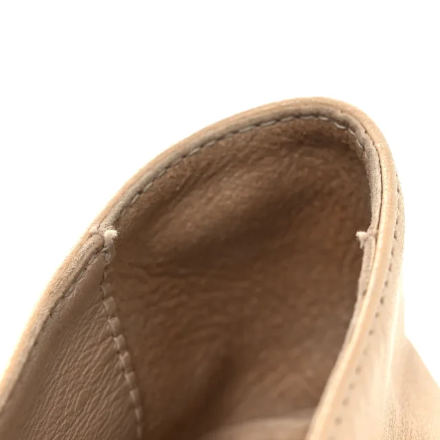 Chanel CC Espadrilles 37 Beige Black in Black Lambskin from FASHIONPHILE, photo 12 of 15