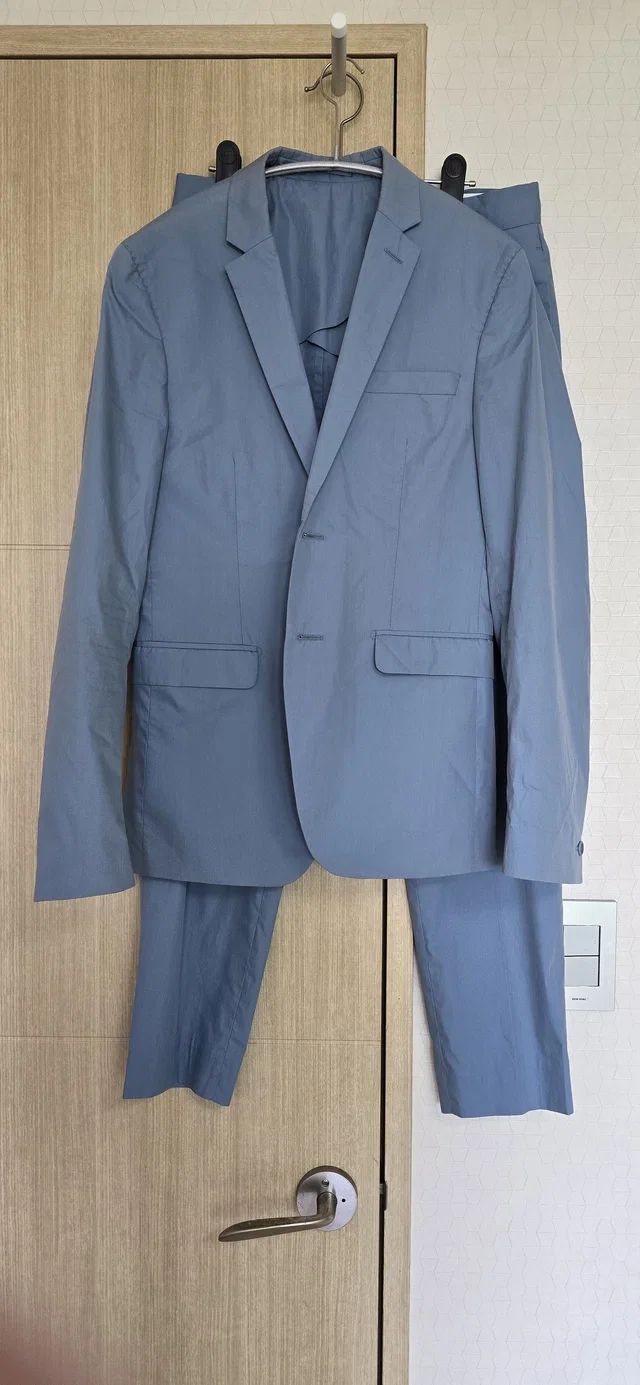 Acne Studios Sky Blue Suit, Men's (Size 46R) in blue from Grailed