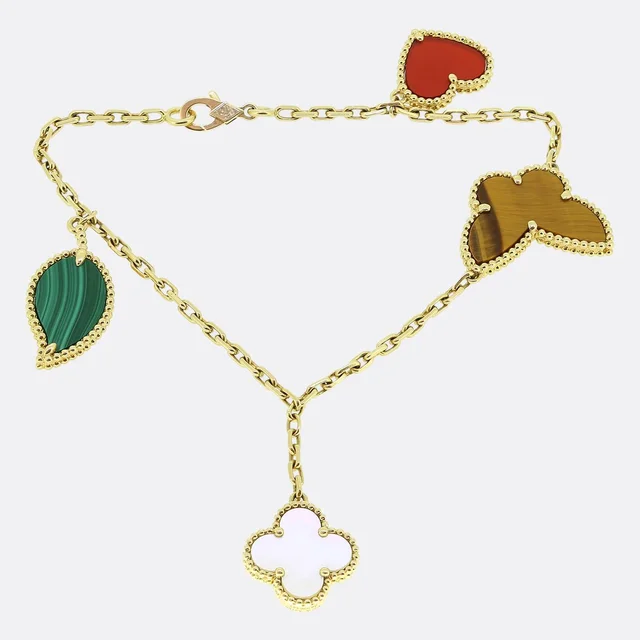 Van Cleef & Arpels Lucky Alhambra Bracelet from The Vintage Jeweller