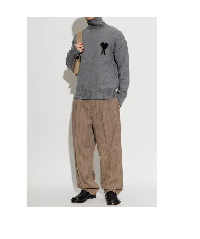 Ami Paris Ami de Coeur roll-neck sweater, photo 5 of 5 from SENSER