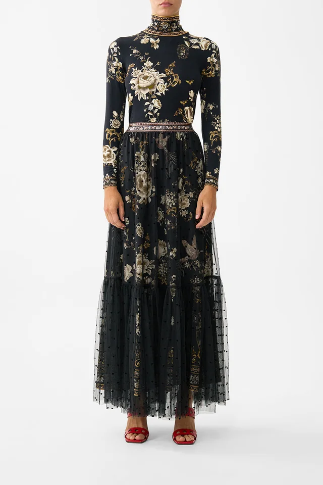 Camilla eBoutique WAISTBAND RUFFLE HEM SKIRT FLAMENCO FOLKLORE from CAMILLA, photo 1 of 1