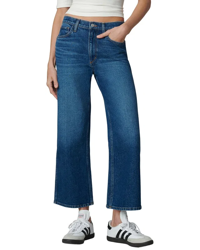 JOE'S Jeans The Blake Number One Cropped Wide Leg Jean in //asset2.ruecdn.com/images/sw/105080/1050809813_RLSW_blue.jpg, image 1 of 1 from Rue La La