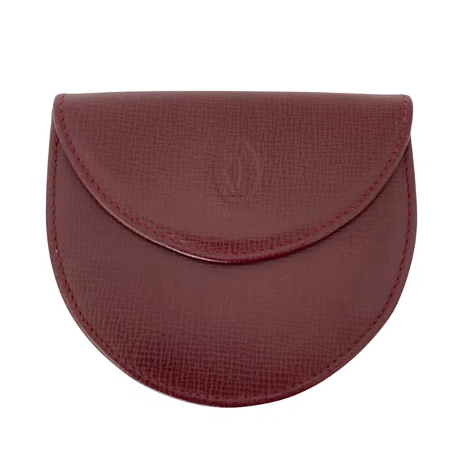 Cartier Must Line Leather Coin Case in Leather from LuxUness