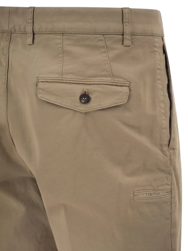 Peserico Casual trousers with belt loops, photo 4 of 4 from SENSER