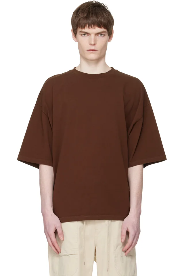 Brown Heavy Boxy T-shirt