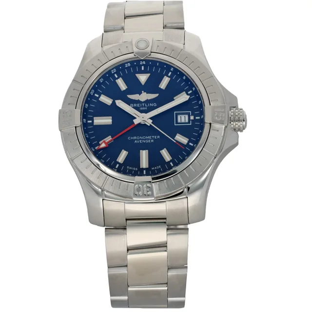 Breitling Avenger II A32395 44mm Stainless Steel Watch from H&T
