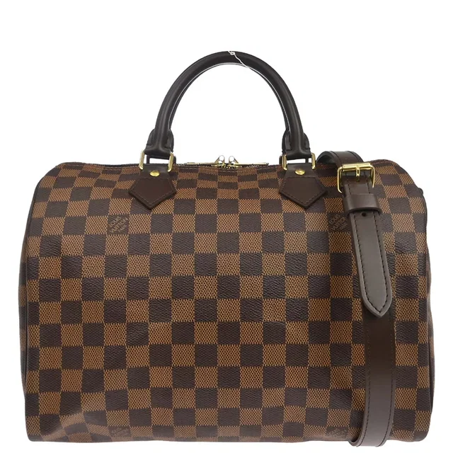 Louis Vuitton 2013 Damier Speedy Bandouliere 30 2way Shoulder Handbag N41367 in Canvas from AMORE Vintage Tokyo