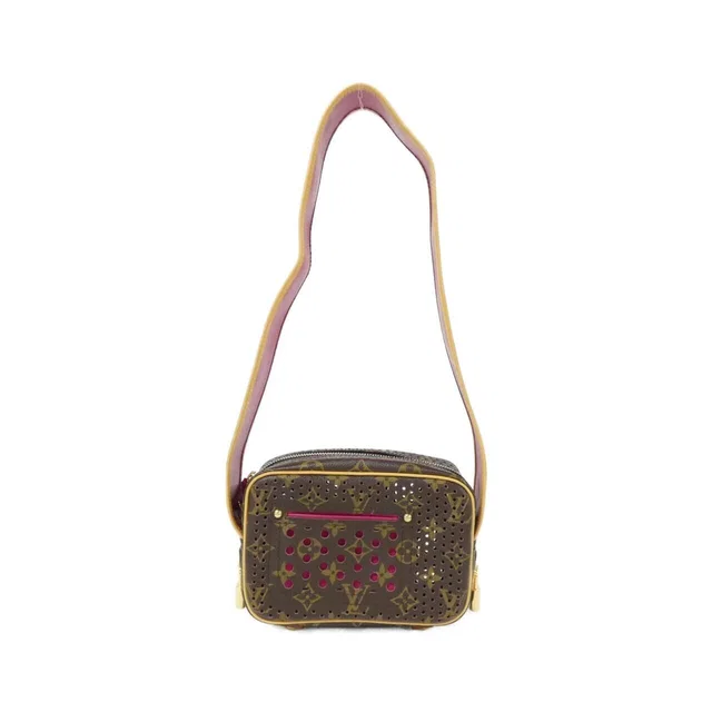 Louis Vuitton Vintage Monogram Perfo Mini Trocadero Shoulder Bag in Coated canvas from The Reluxe