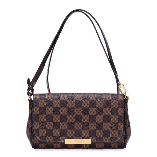 Louis Vuitton Favorite Brown Damier Ebeneux Shoulder Bag in Brown from The Reluxe