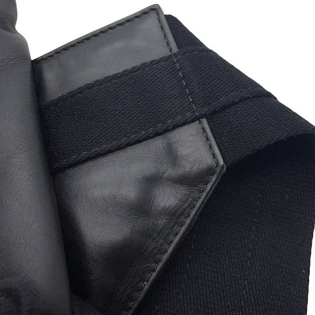 Bottega Veneta Crossbody Bag with Perforations Black Leather in Black Leather from GALLERY RARE, photo 13 of 19