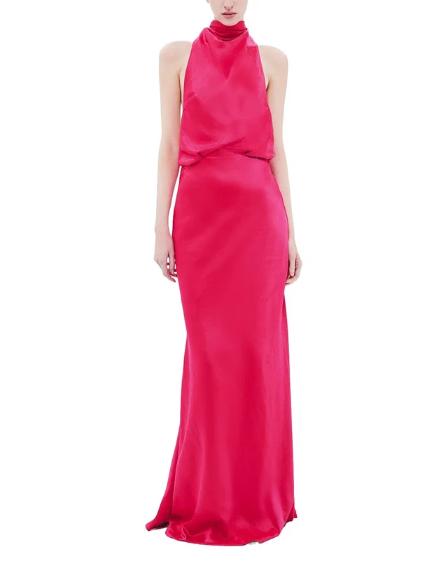 Misha The 'Cameron' Satin Dress, image 1 of 1 from Gilt