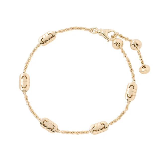 Bvlgari Parentesi 5-Motif Bracelet 18K Yellow Gold in Yellow from GALLERY RARE