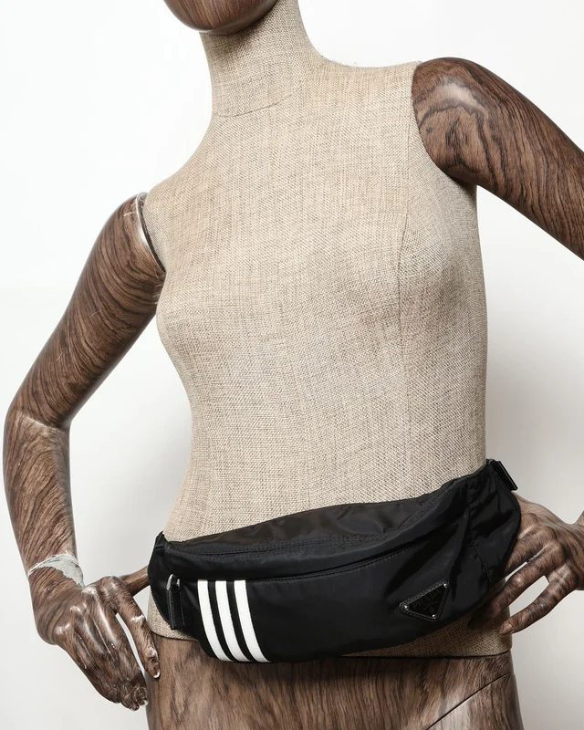 Prada x Adidas Re-Nylon Belt Bag in Nylon from A Retro Tale, photo 7 of 7