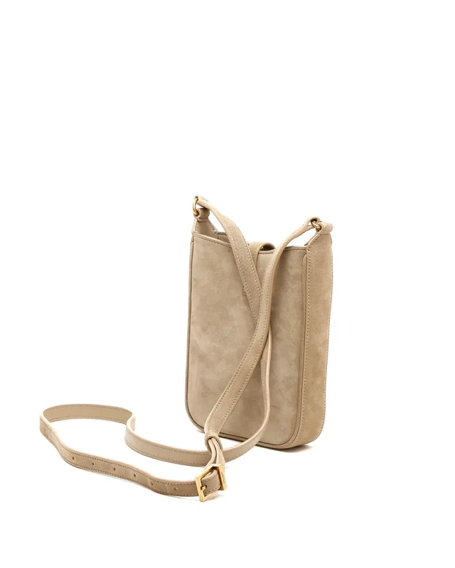 Saint Laurent Mini 2023 Suede Le 5 à 7 Bag in Suede from A Retro Tale, photo 3 of 7