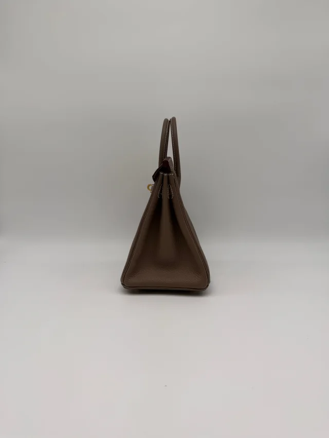 Hermès Birkin 25 Etoupe Togo Gold Hardware in Taupe Togo leather from Luxury Promise, photo 8 of 11