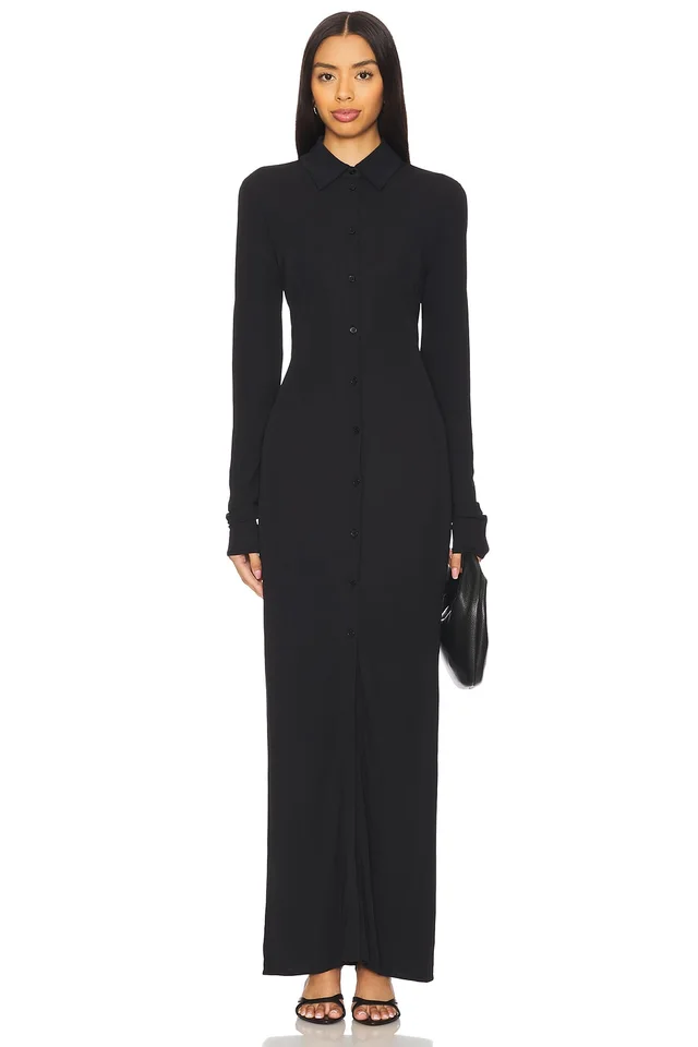 EAVES Golan Dress in Black, photo 2 of 4 from REVOLVE (Canada)