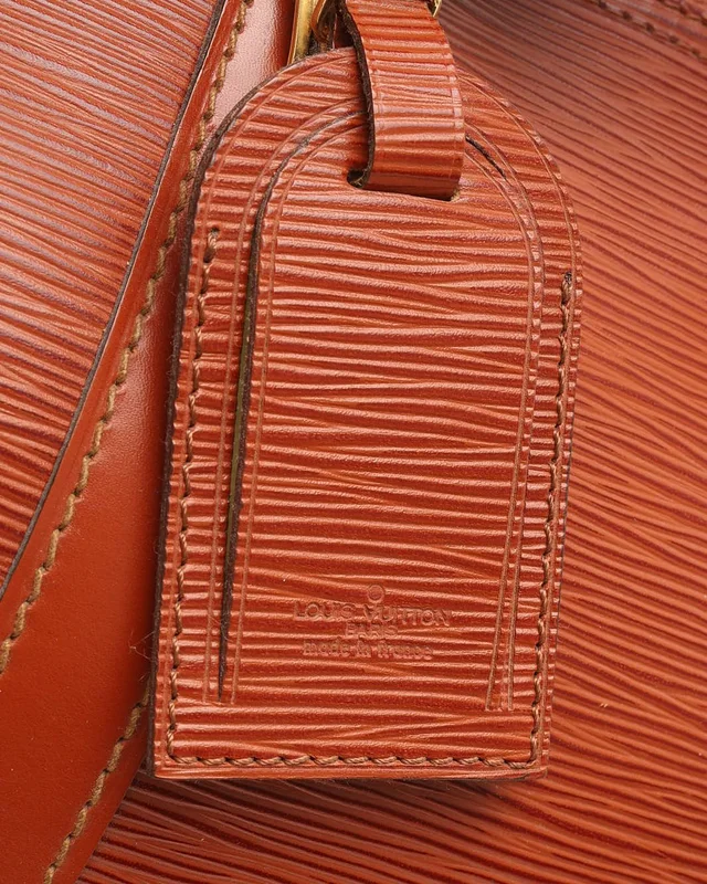 Louis Vuitton Epi Keepall 55 Weekend Bag in Suede from A Retro Tale, photo 6 of 14