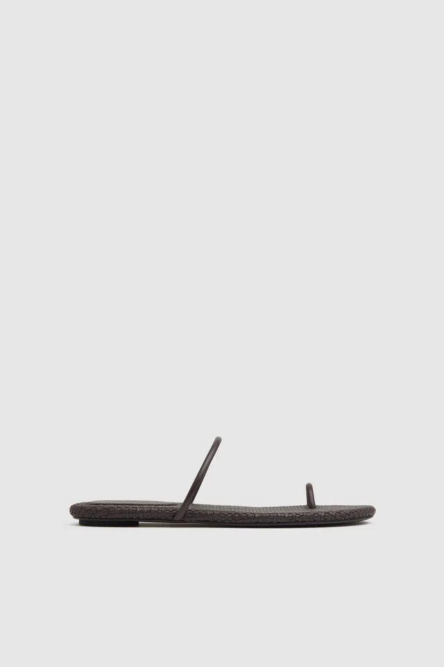 St Agni Woven Minimal Slide - Coffee from St. Agni, photo 1 of 1