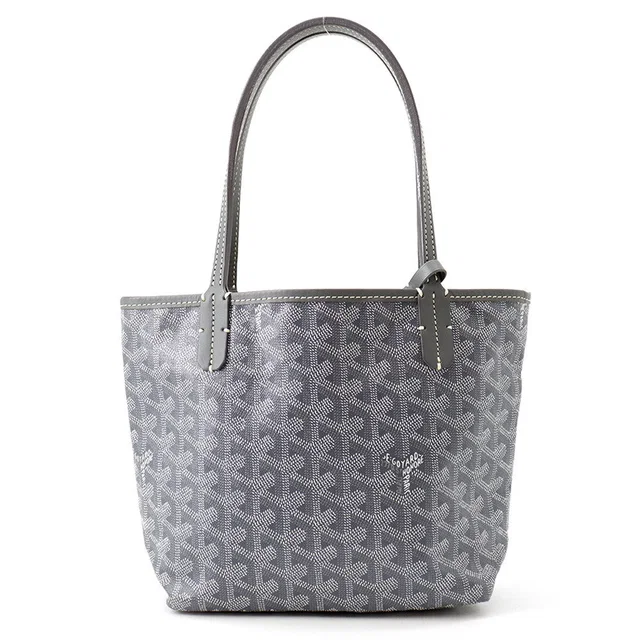 Goyard Saint Louis Jr. Gray PVC in Grey from GALLERY RARE