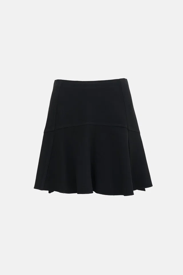 Chloé Flounce Mini Skirt in Silk from VSP Consignment