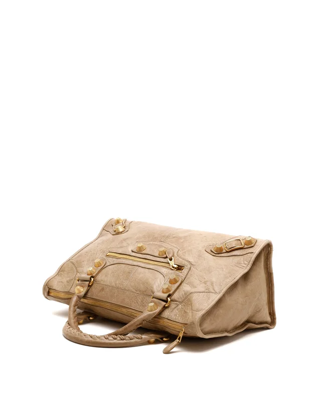 Balenciaga City Giant Hardware Tote Bag in Leather from A Retro Tale, photo 4 of 10