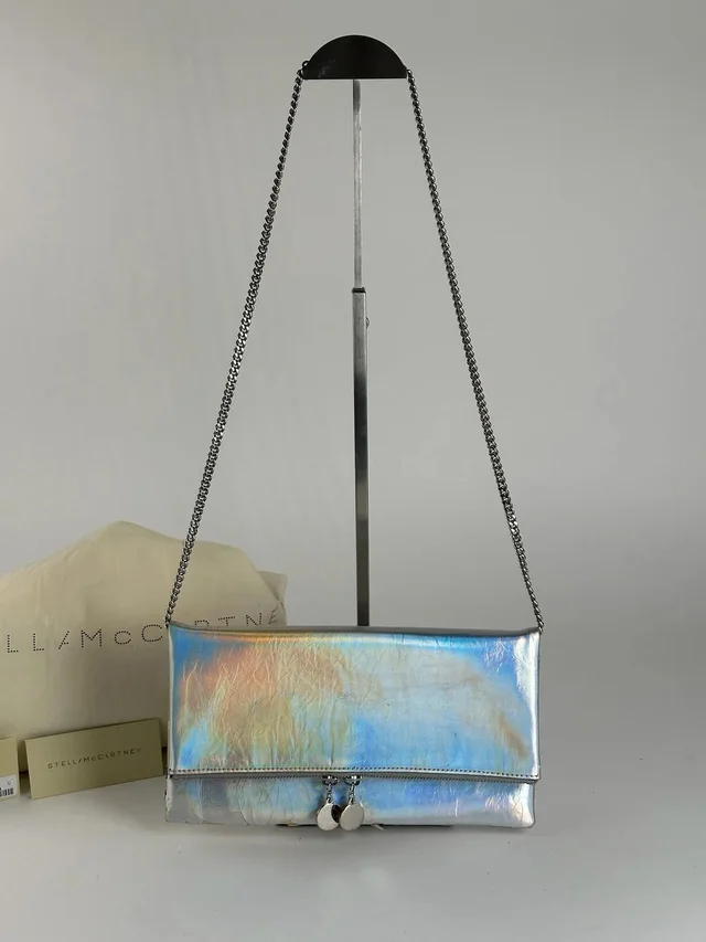 Stella McCartney Vintage Stella Mc Cartney Bag Silver in gray|silver from Grailed