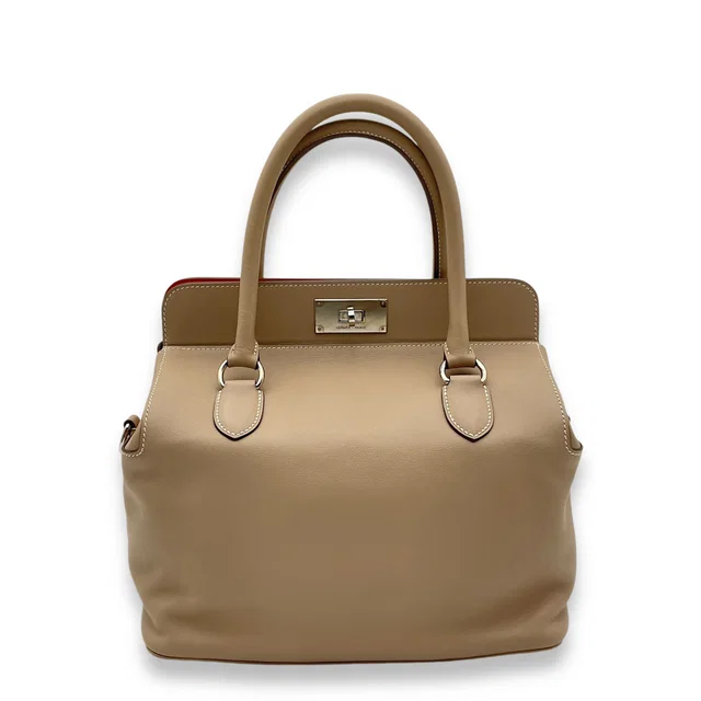 Hermès Toolbox 26 Argile/Orange in Orange Swift leather from LuxLexicon