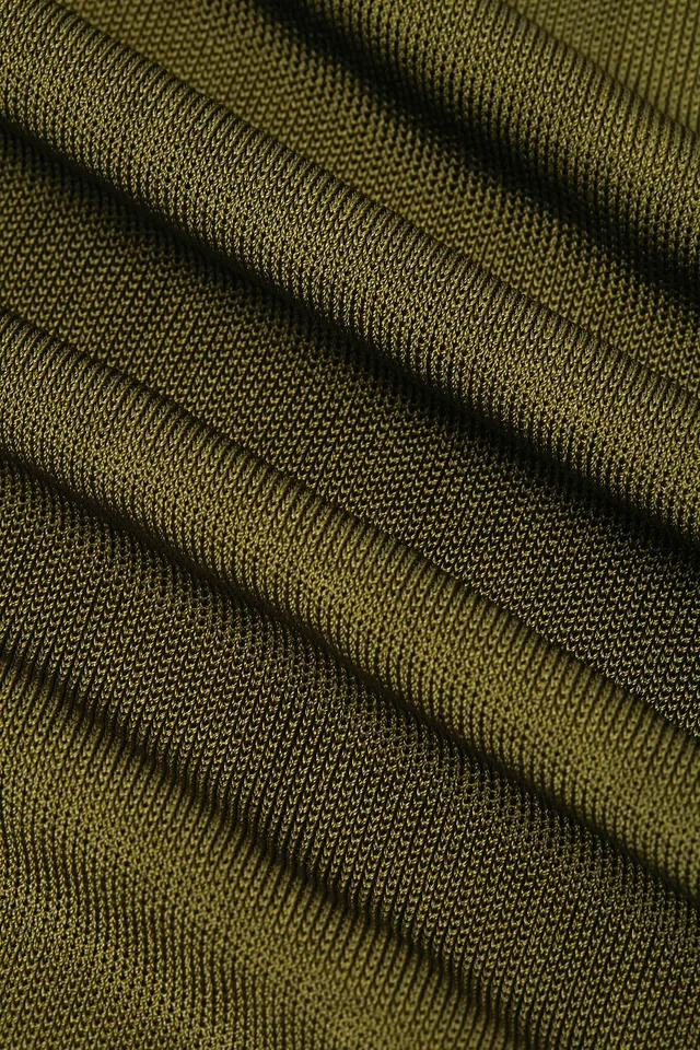 SRG Dianne Scarf Wrap Gown in Pine Green, photo 6 of 6 from REVOLVE (Canada)