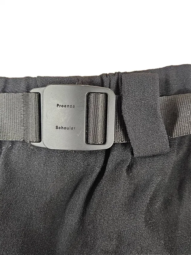 Proenza Schouler Elasticated Waistband Pants Black Size: S in Black from Oxfam Online Shop