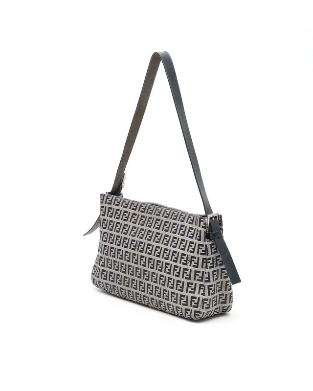 Fendi Zucchino Shoulder Bag in Canvas from A Retro Tale, photo 3 of 8