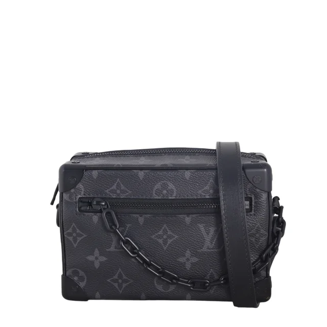 Louis Vuitton Mini Soft Trunk Monogram Eclipse in Coated canvas from Luxe.It.Fwd