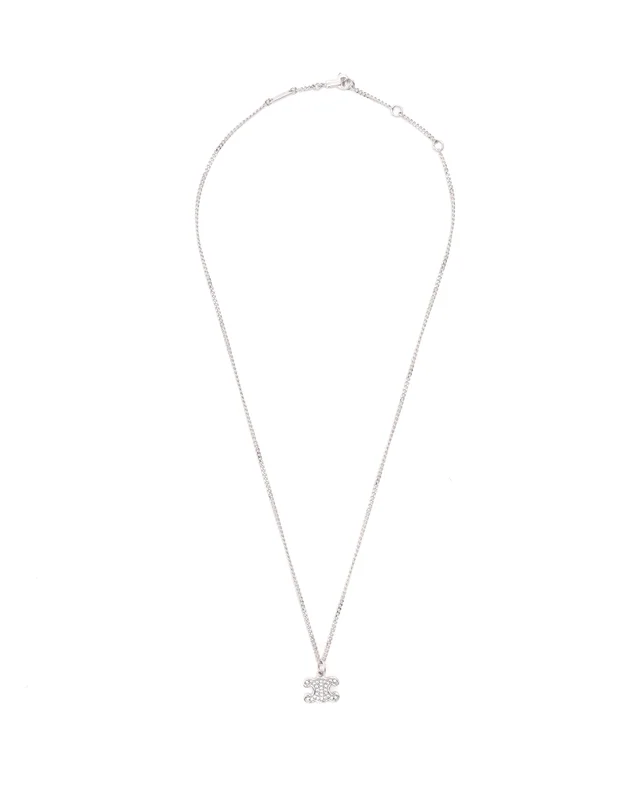 Celine Rhinestone Triomphe Necklace from A Retro Tale, photo 2 of 4