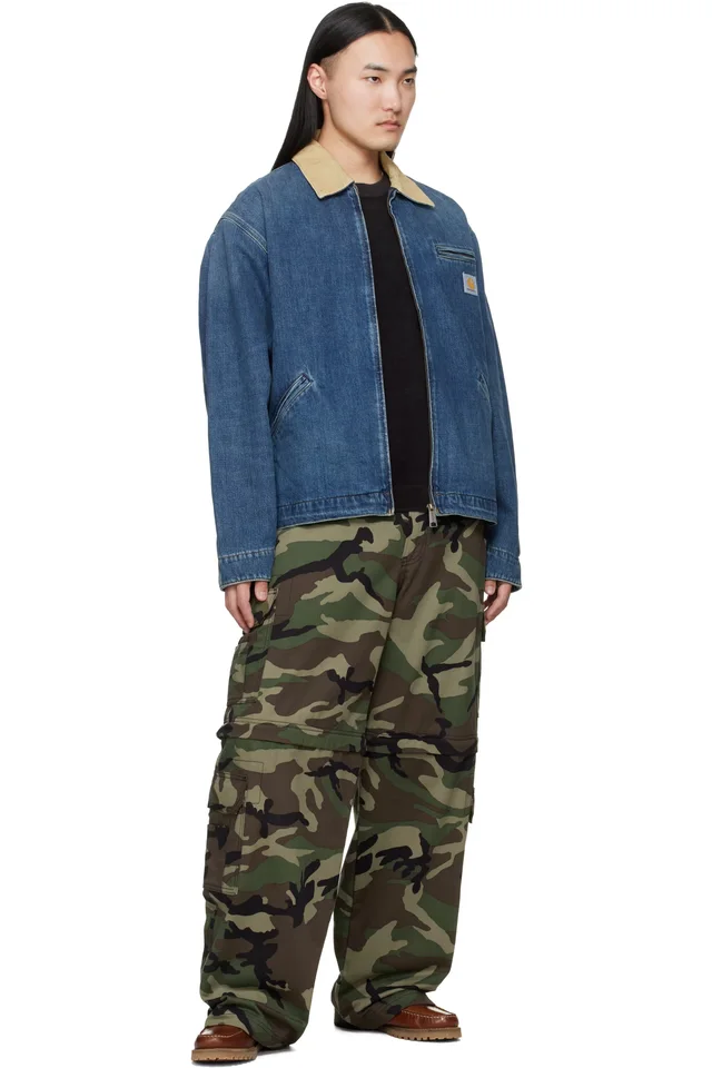 Carhartt Work In Progress Blue OG Detroit Denim Jacket, photo 4 of 4 from SSENSE