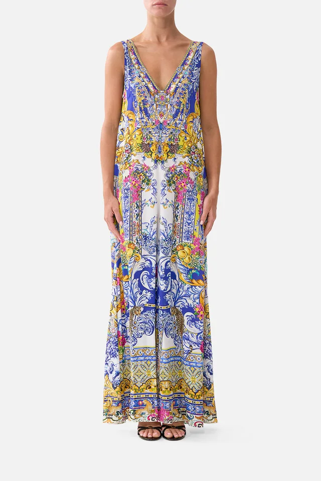 Camilla eBoutique V NECK FLARED JUMPSUIT ESPAÑA NIRVANA from CAMILLA, photo 1 of 1