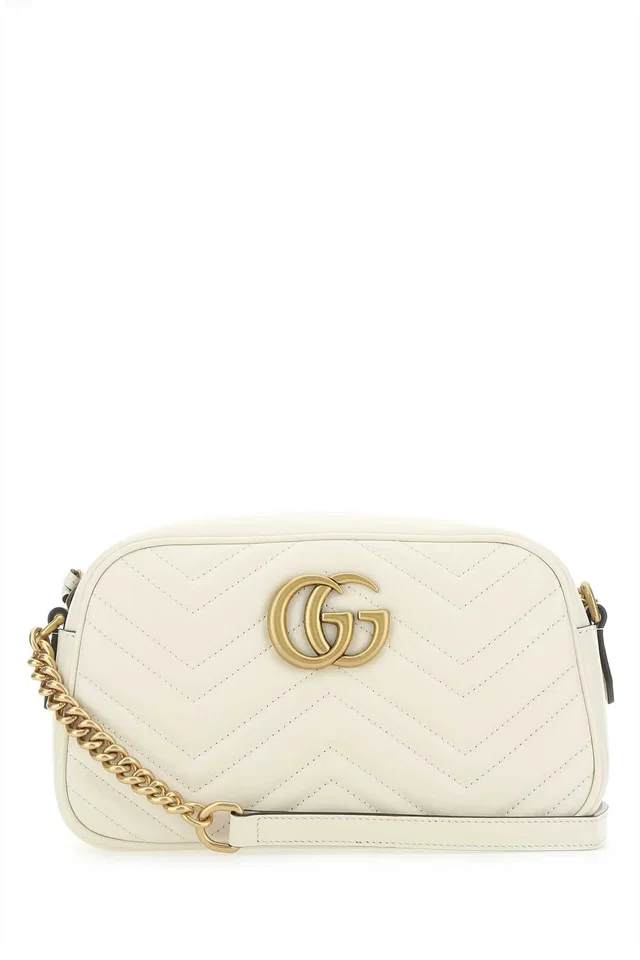 Gucci Crossbody Bag — White in White Leather from HEWI