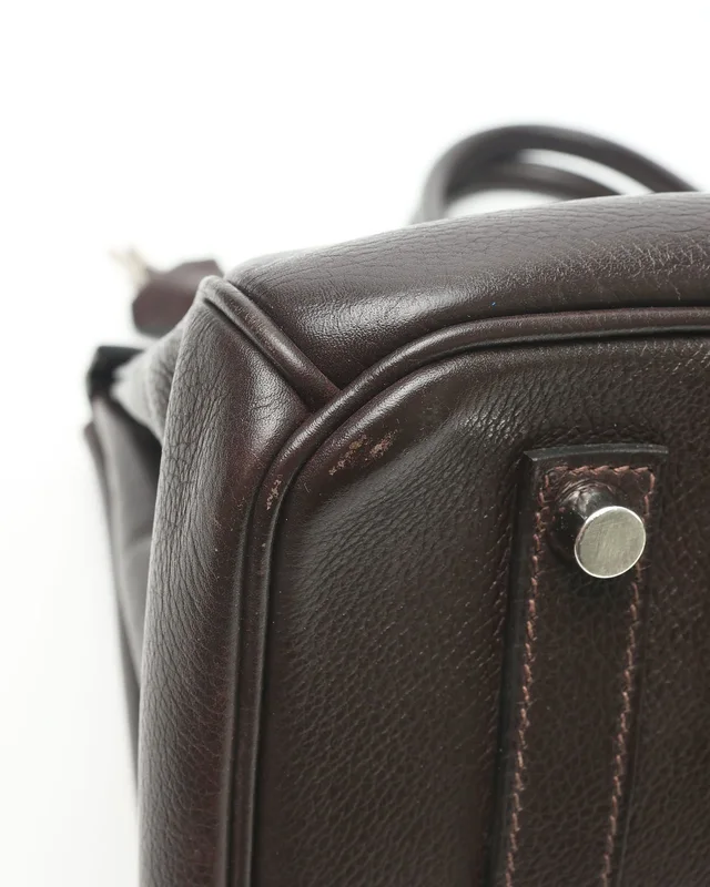 Hermès 35 Birkin Vache Liegee Bag in Leather from A Retro Tale, photo 6 of 13