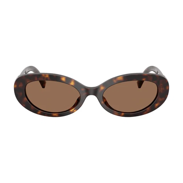 Dolce & Gabbana 0dg4537 Oval Tortoiseshell Acetate Sunglasses — Brown in Brown from HEWI