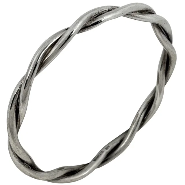 Tiffany & Co. Twist Bangle Silver in Silver from The Reluxe