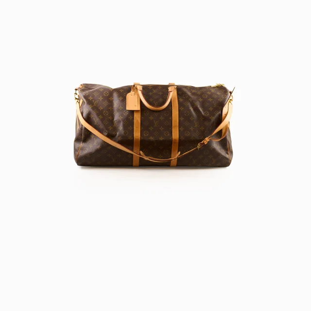Louis Vuitton Keepall 60 Bandouliere Monogram in Leather from The Purse Affair