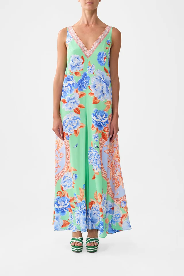Camilla eBoutique V NECK FLARED JUMPSUIT TOPKAPI POP from CAMILLA, photo 1 of 1