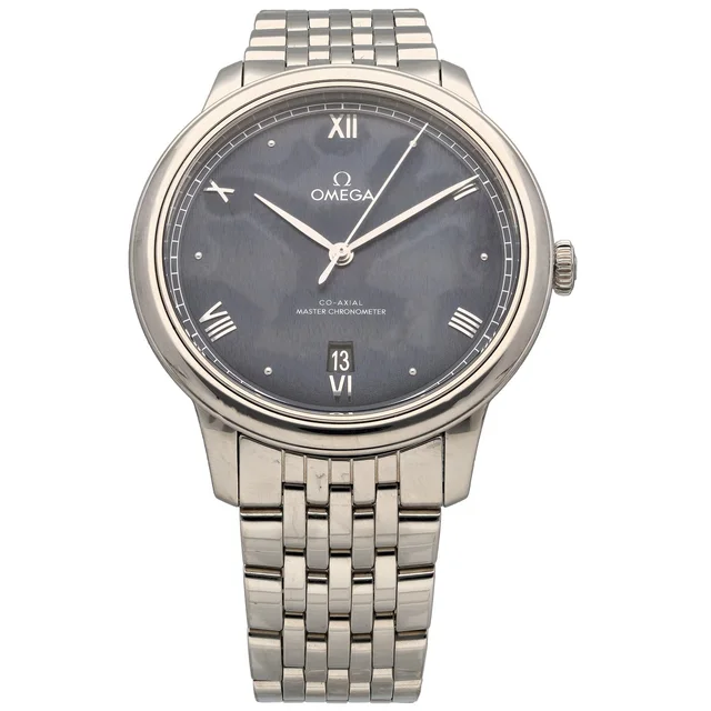 Omega De Ville Prestige 434.10.40.20.03.001 40mm Stainless Steel Watch from H&T
