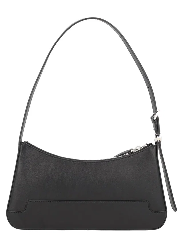 Marni Calf Leather Shoulder Bag — Black in Black Calfskin from HEWI