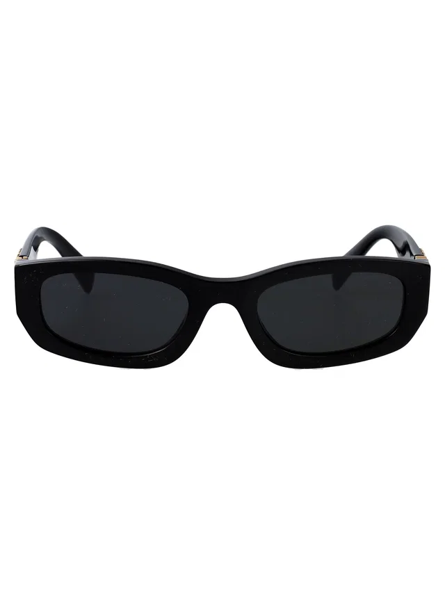 Miu Miu 0mu Black Acetate Sunglasses in Black from HEWI