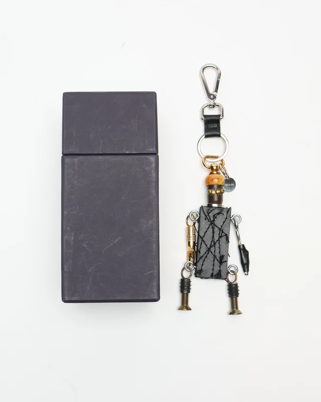 Prada Trick Robot Bag Charm in Saffiano leather from A Retro Tale, photo 2 of 2