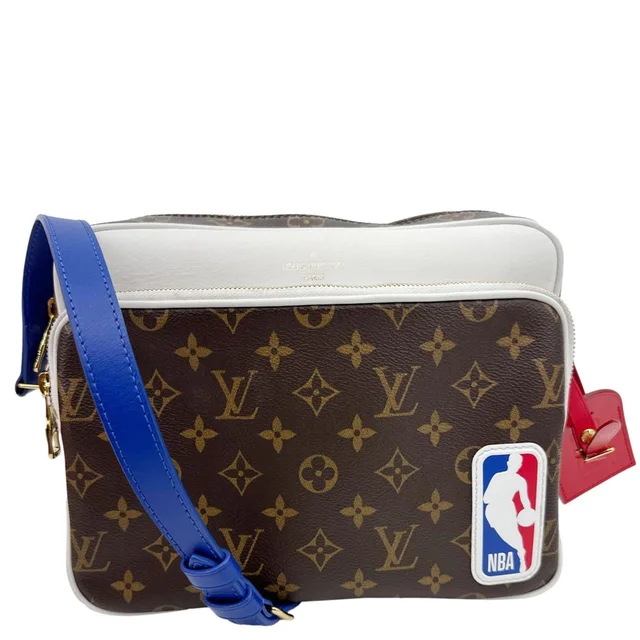 Louis Vuitton x NBA Monogram Nil Monogram Canvas Messenger Bag Brown in Brown Coated canvas from Dallas Designer Handbags