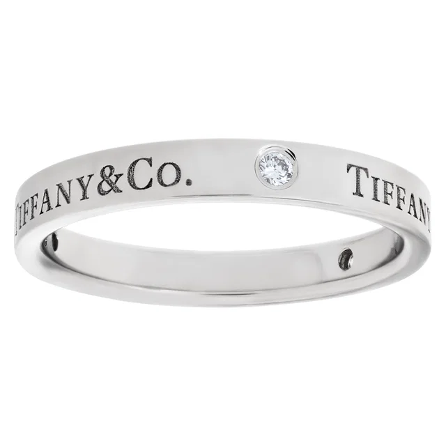 Tiffany & Co. band ring in Platinum from Gray And Sons