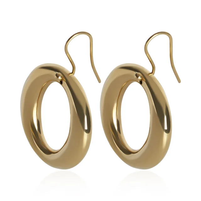 Tiffany & Co. Yellow Gold Elsa Peretti Sevillana Earrings 18k in Yellow from HEWI, photo 2 of 2