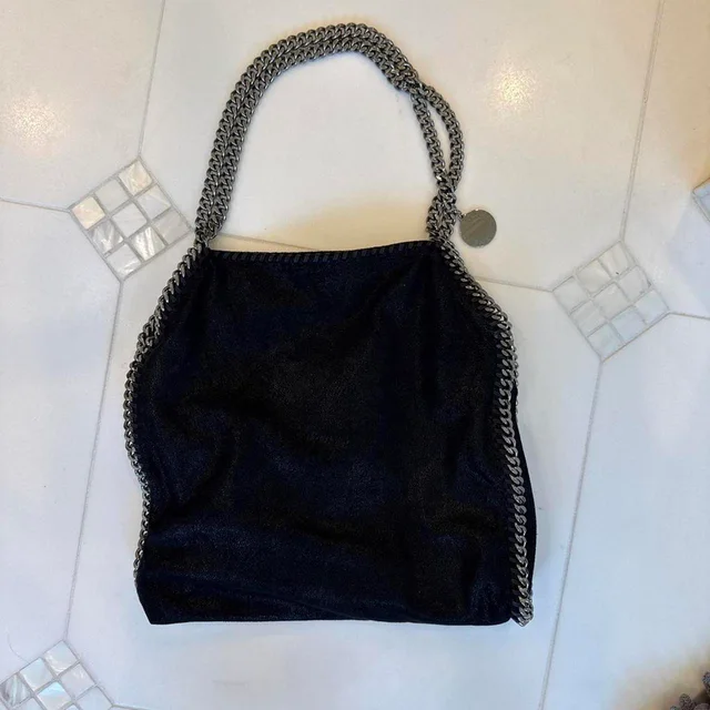Stella McCartney Women's Tote bags - Black in black from Depop, photo 4 of 5