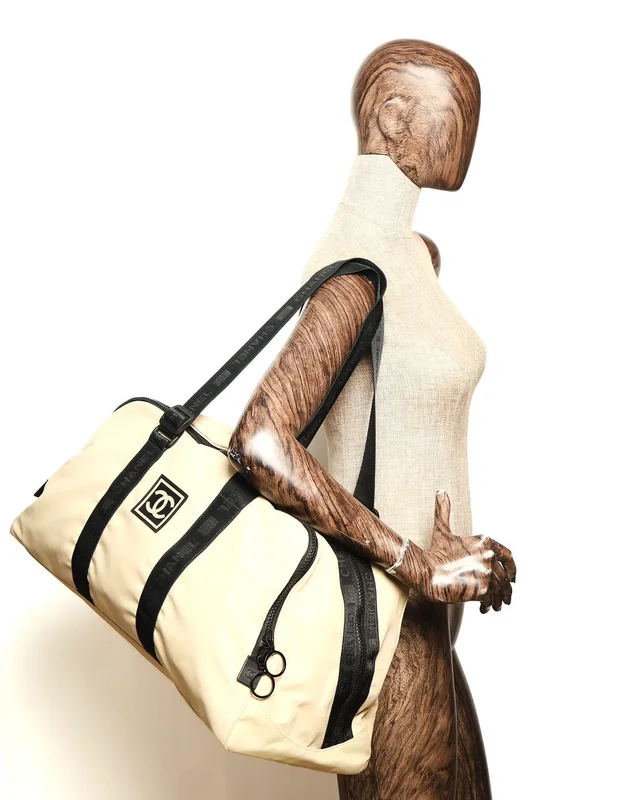Chanel Sports Line CC Weekend Bag in Canvas from A Retro Tale, photo 10 of 10