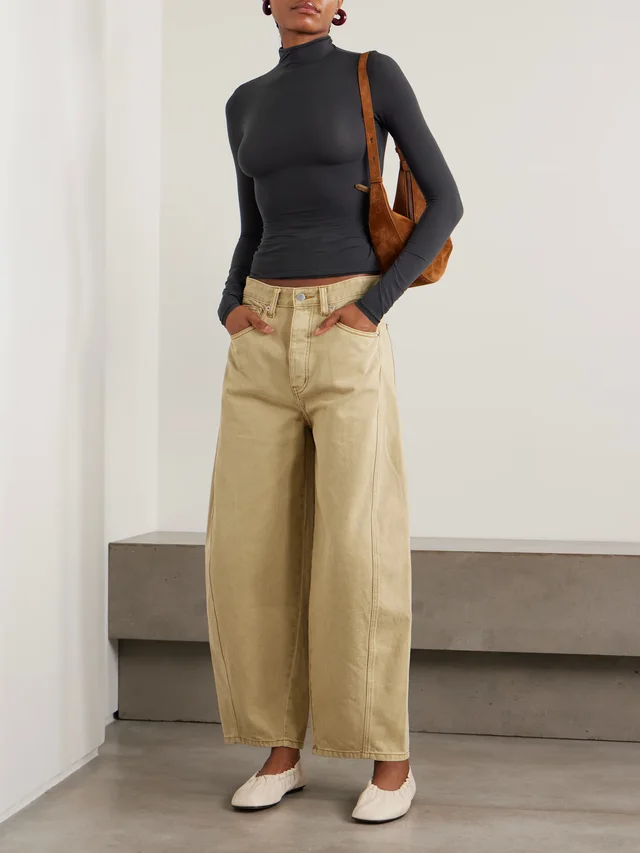 SKIMS Stretch-jersey turtleneck top - Onyx in Black, photo 2 of 2 from NET-A-PORTER (Canada)